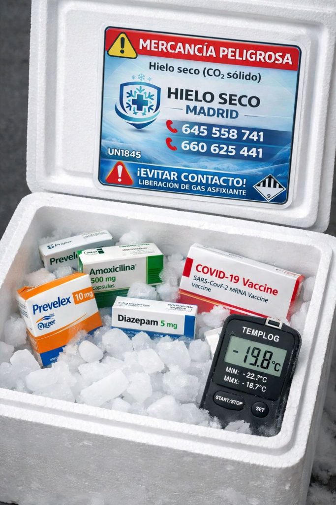 hielo seco farmacias