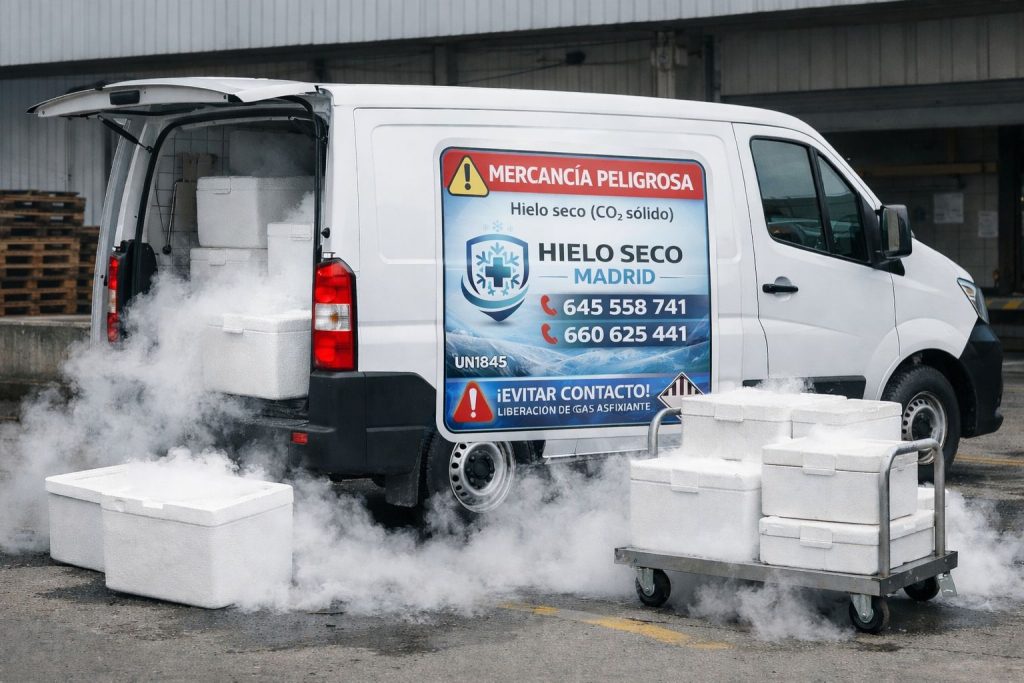 dry ice farmacias madrid